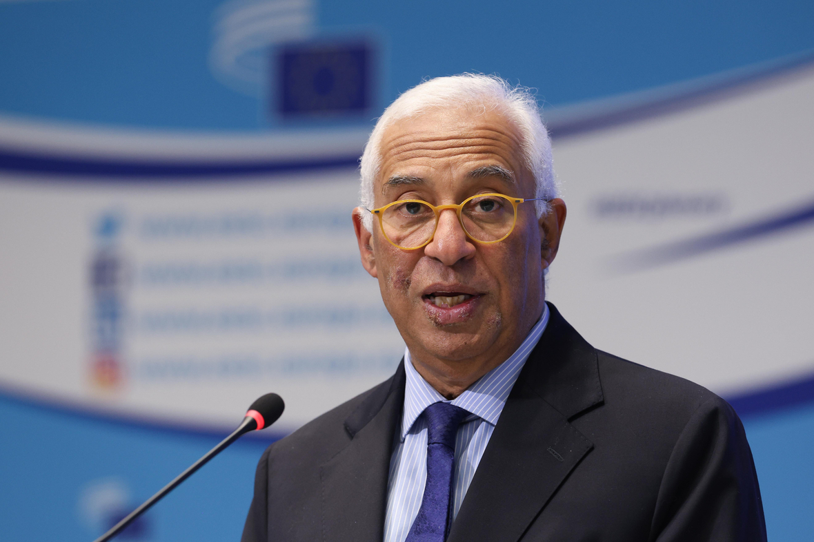 Der Belgier Antonio Costa ist seit 2024 Präsident des Europäischen Rates.