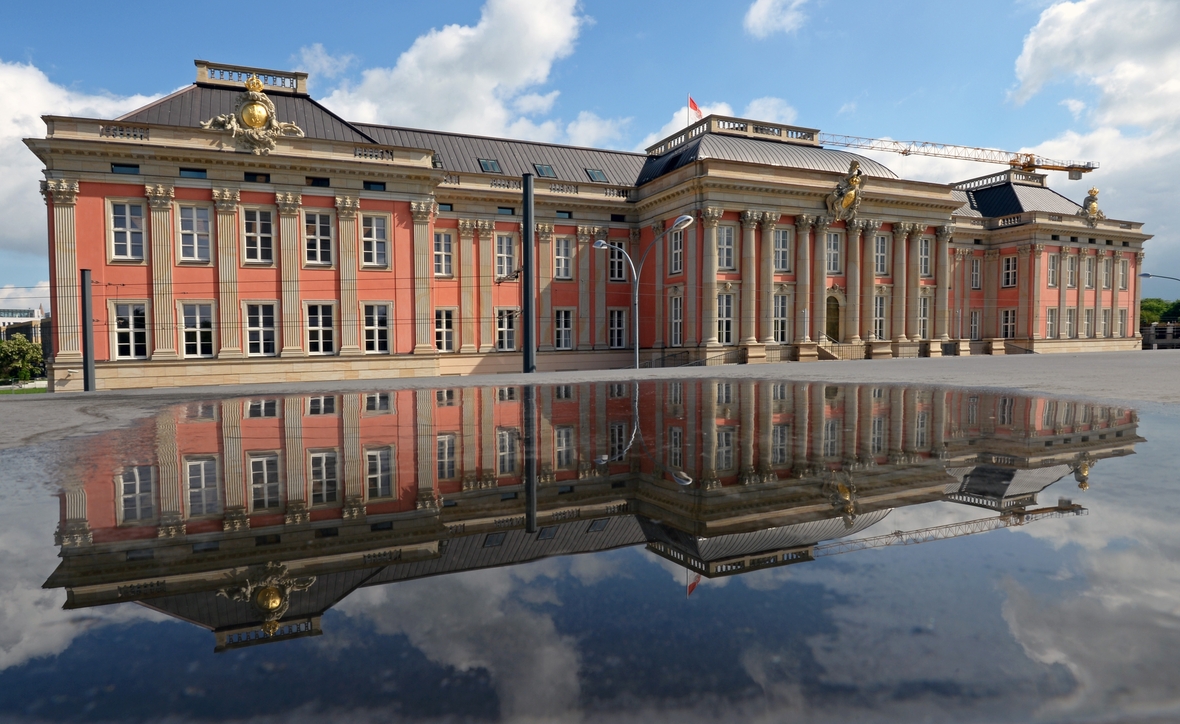 Im Stadtschloss hat der Brandenburger Landtag seinen Sitz.