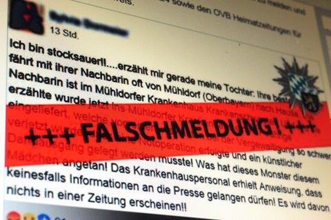 Fake News Falschmeldung