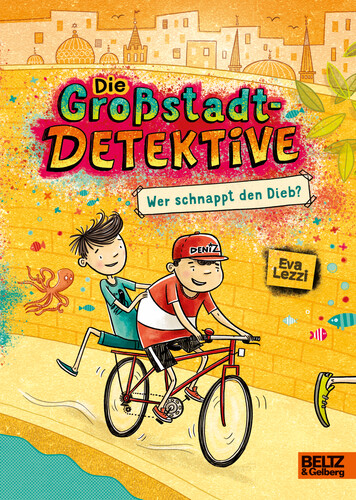 Das Cover zeigt zwei Jungen, die zusammen auf einem Fahrrad fahren.